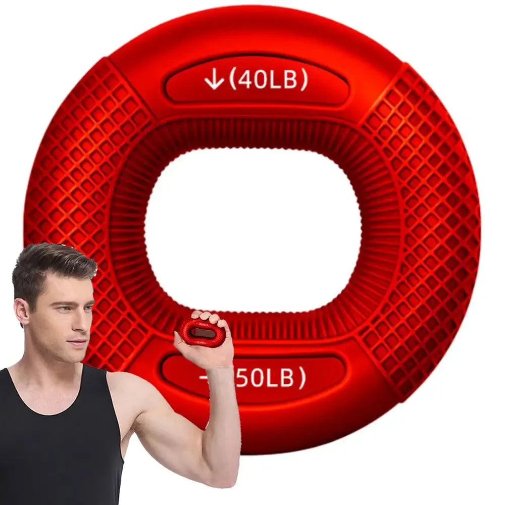 WaveGear Inc. Finger Grip Hand Strengthener exercise gear with adjustable resistance for improving grip strength and dexterity.