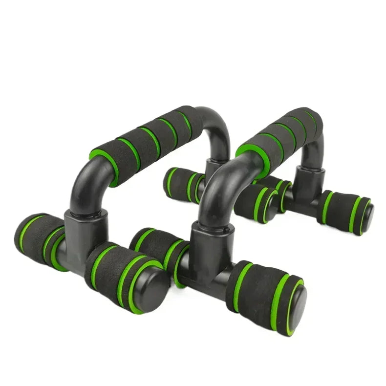 WaveGear Inc. GYM Non-Slip H-Shaped Push Up Bar for exercise, featuring sturdy grip and ergonomic design for effective workouts.