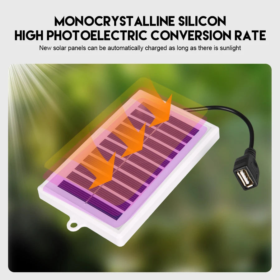 WaveGear Inc. portable solar panel for exercise gear, showing compact, foldable design with solar cells and sturdy handle.