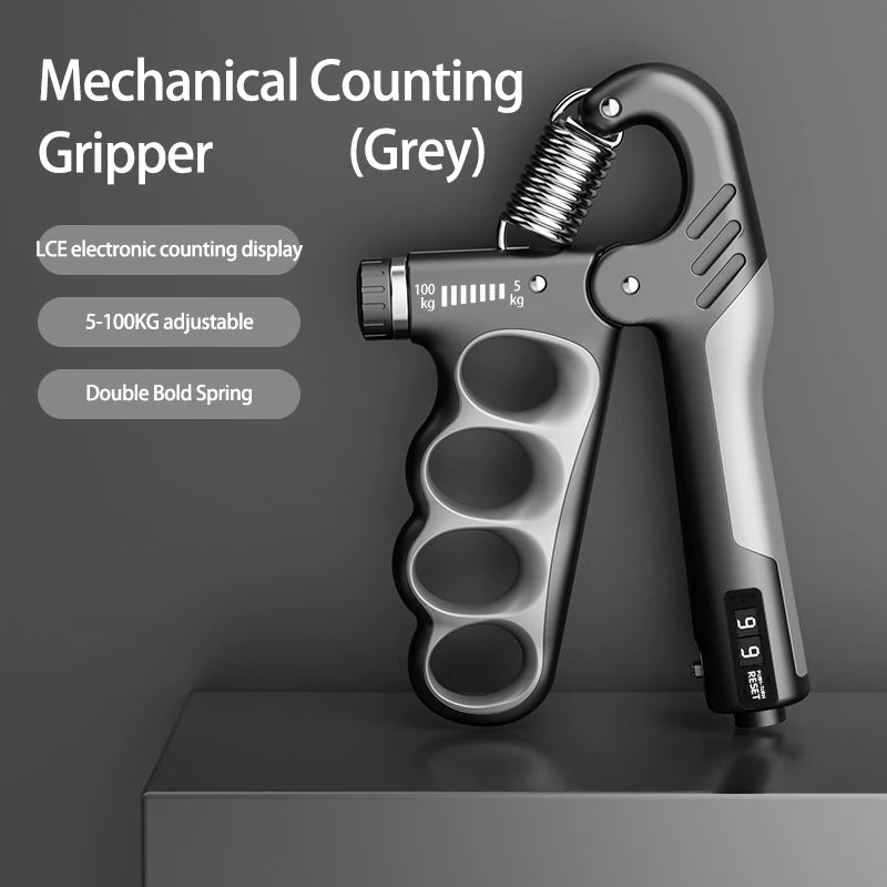 WaveGear Inc. grip strength gym wrist expander and hand strengthener exercise gear with adjustable resistance for hand and forearm exercise.