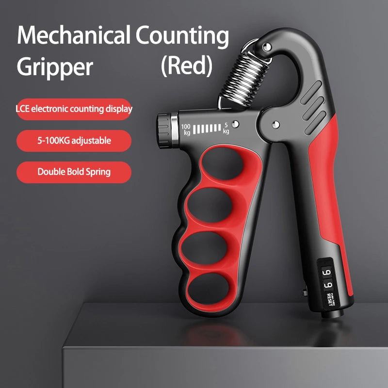 WaveGear Inc. grip strength gym wrist expander and hand strengthener exercise gear for improving grip and forearm strength.