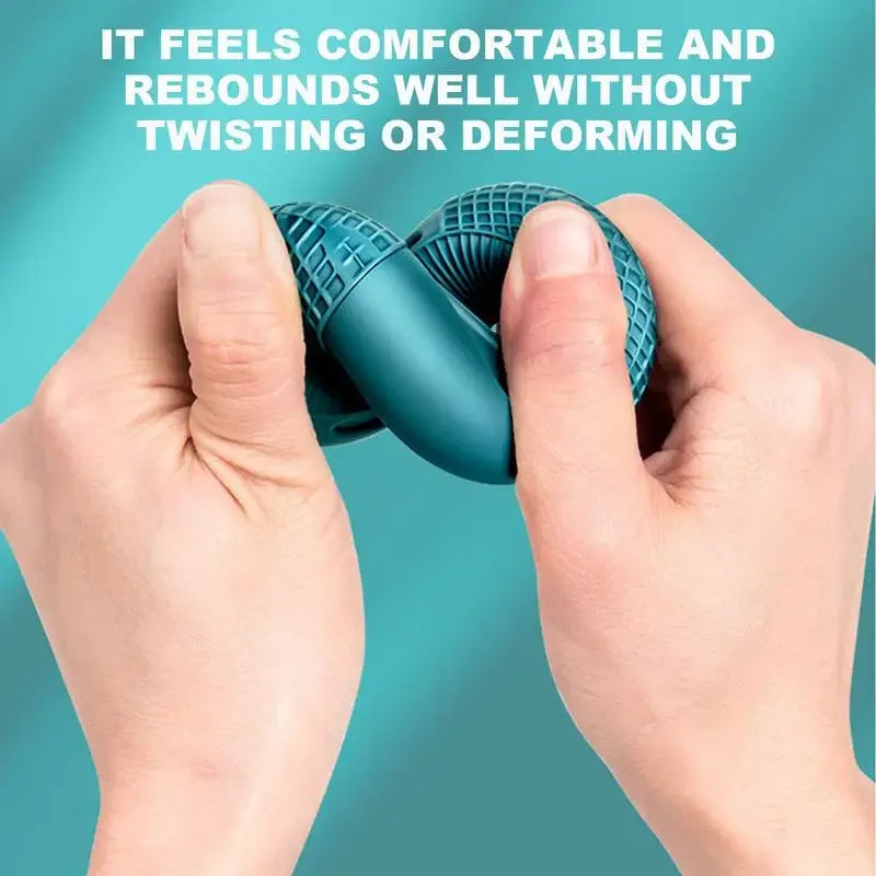 WaveGear Inc. finger grip hand strengthener exercise gear with adjustable resistance for improved grip and finger strength.