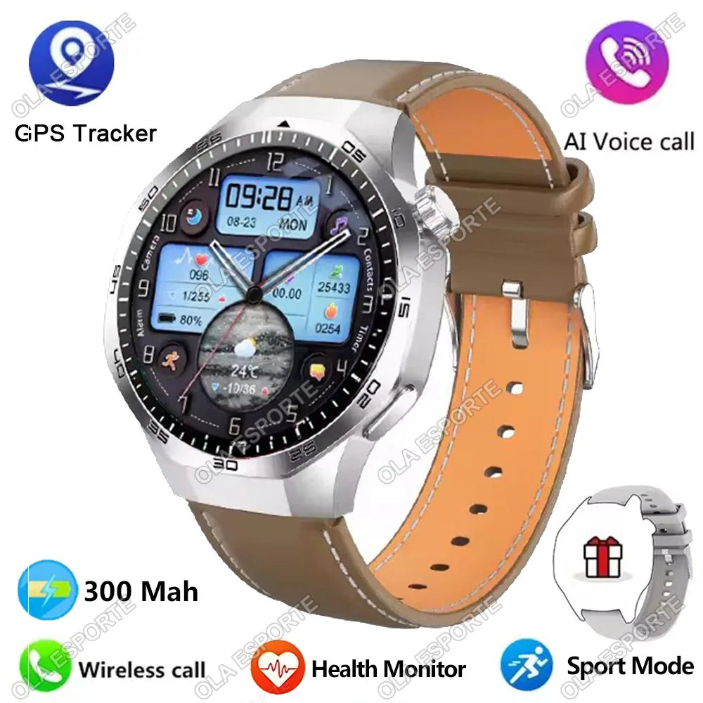WaveGear Inc. 2026 Watch 5 Pro GPS Smart Watch tracker with sleek display and fitness tracking features.