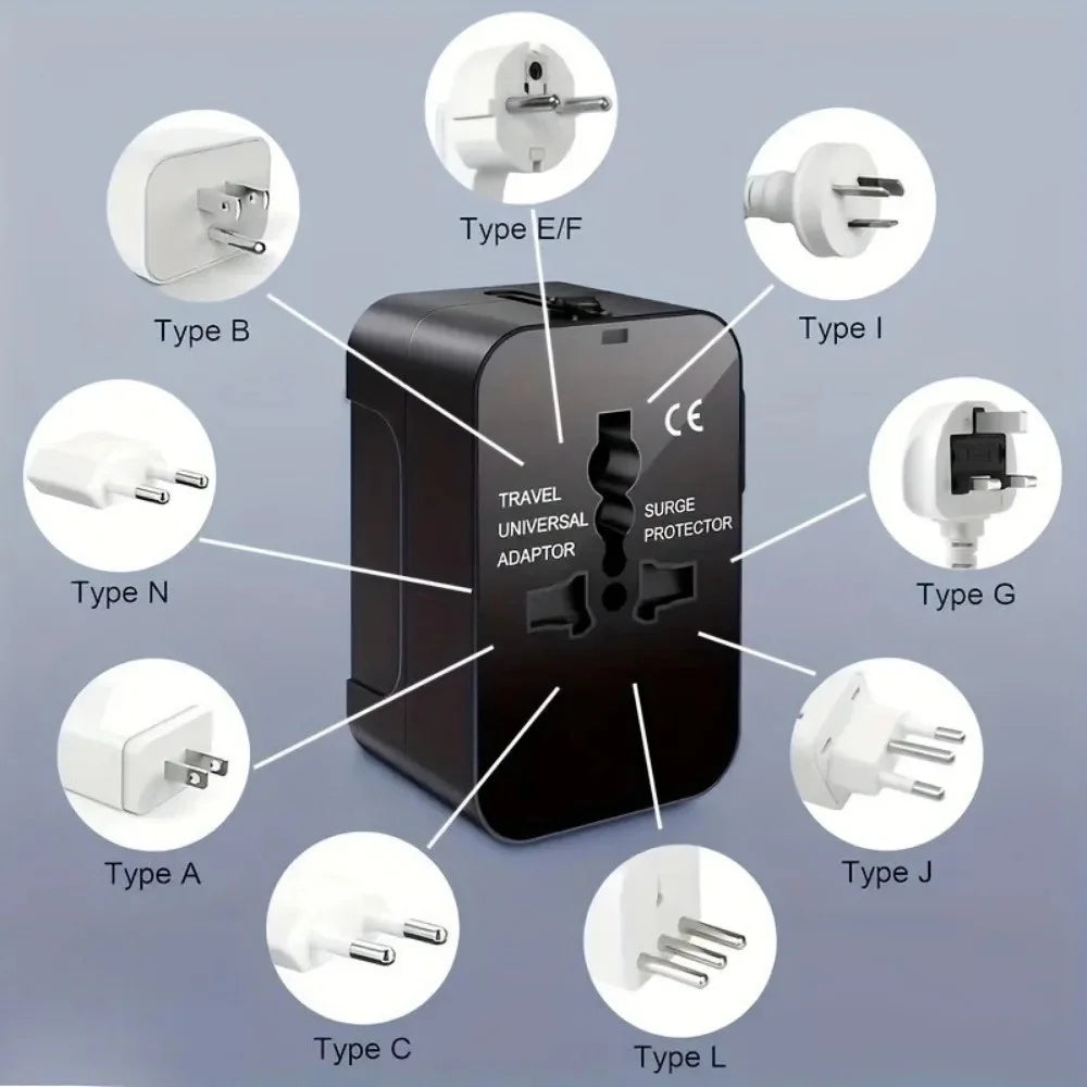 Global Adapter™ – Universal Travel Power Adapter - WaveGear Inc.