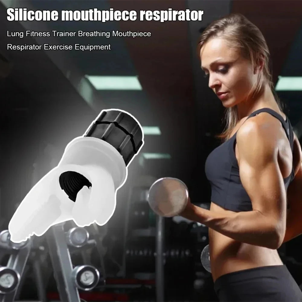 Portable breath exerciser from WaveGear Inc., compact exercise gear for improving lung capacity and respiratory strength.