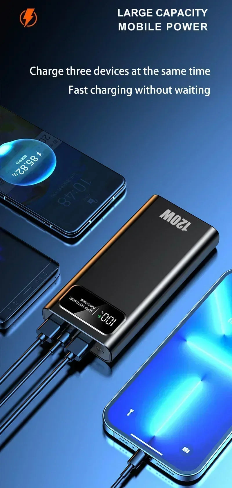 Blackout™ Power Bank – High-Capacity Emergency Power - WaveGear Inc.