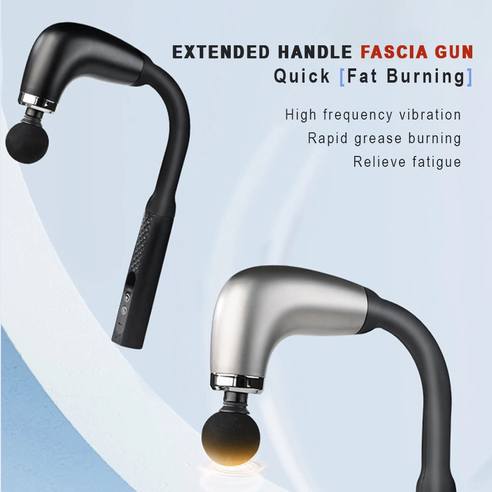 WaveGear Inc. 2026 Smart Fascia Electric Massager for exercise recovery and muscle relaxation, shown with ergonomic design and control panel.