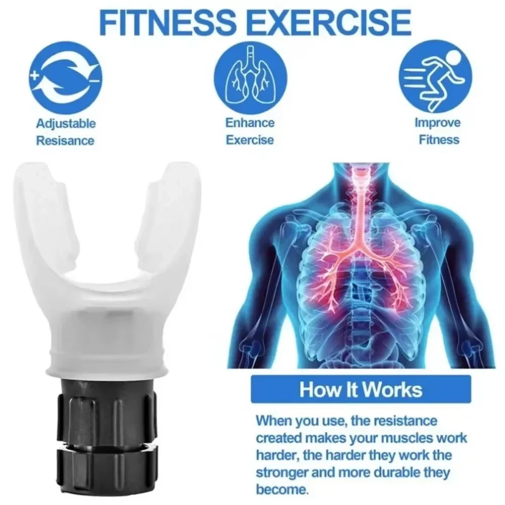 Portable WaveGear Inc. Breath Exerciser for respiratory training, featuring compact design and easy-to-use exercise gear for improved breathing.