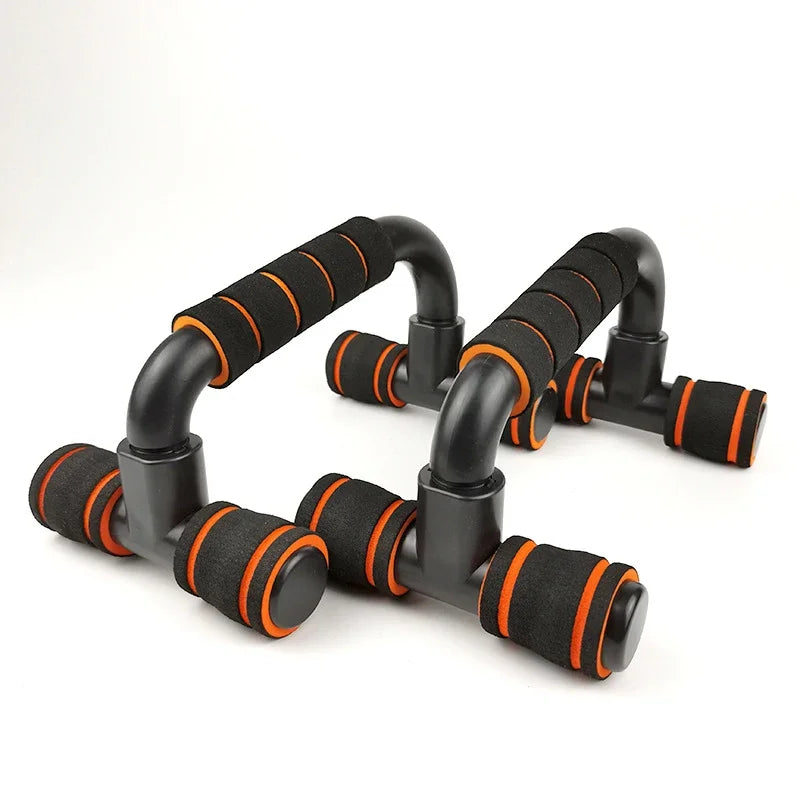 WaveGear Inc. GYM Non-Slip H-Shaped Push Up Bar for exercise, featuring sturdy construction and comfortable grip for workouts.