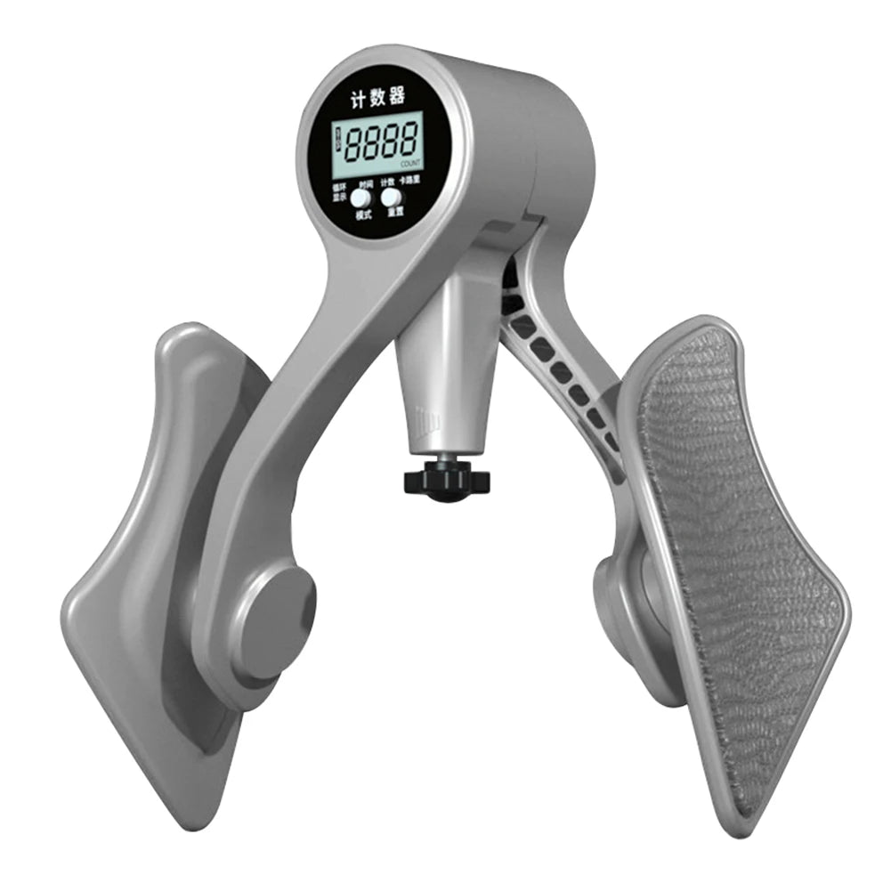 Digital pelvic floor muscle trainer from WaveGear Inc. showing the compact exercise device with control screen and ergonomic design.