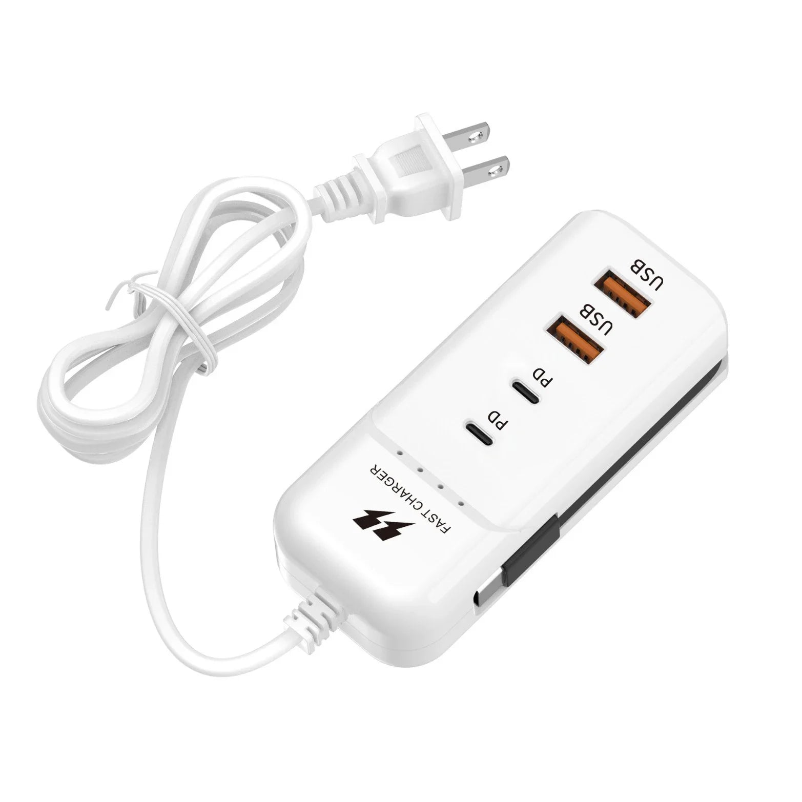 WaveGear Inc. SignalLine™ Type C Fast Charger with sleek design and USB-C port for rapid device charging.