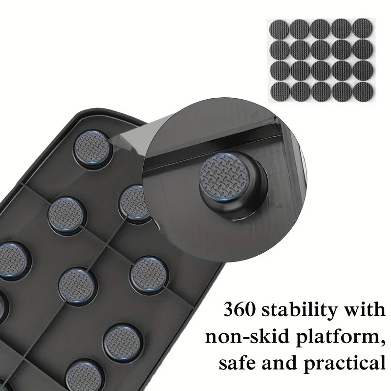 WaveGear Inc. portable push-up board set with multiple grip positions for versatile upper body workouts.