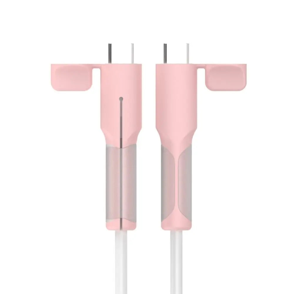 WaveGear Inc. soft silicone charger cable protector wrapping around a charging cable for protection and durability.