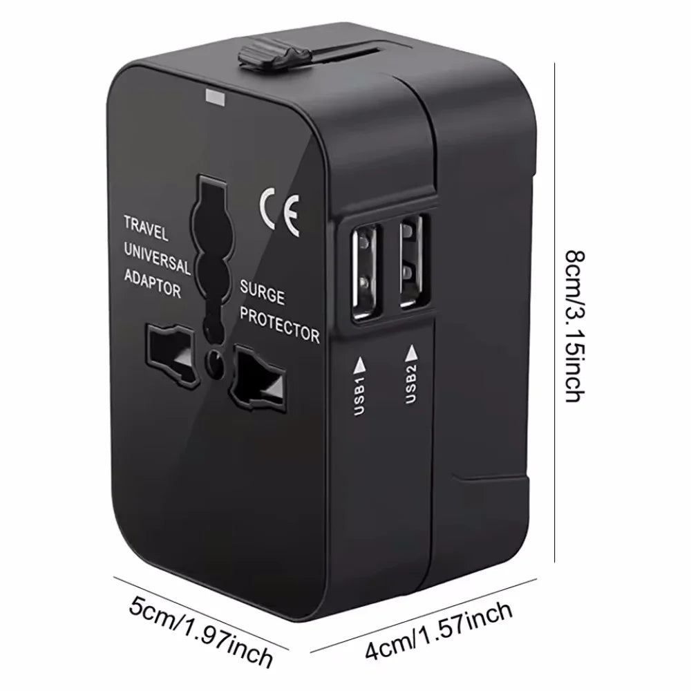 Global Adapter™ – Universal Travel Power Adapter - WaveGear Inc.