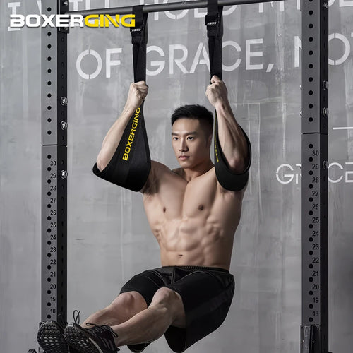 WaveGear Inc. abdominal muscle belt hangers for exercise gear storage, showing sturdy hooks and durable design for organizing workout equipment.