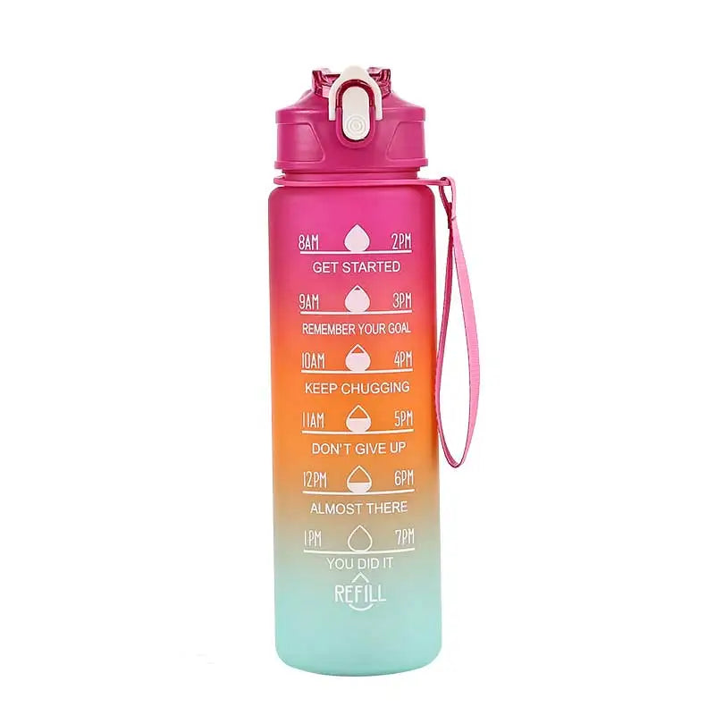 Leak-proof sports water bottle from WaveGear Inc. designed for exercise, featuring a durable, portable design for active hydration.