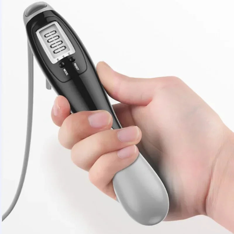 Digital counting skipping rope from WaveGear Inc. features a durable exercise gear with digital counter for efficient workout tracking.