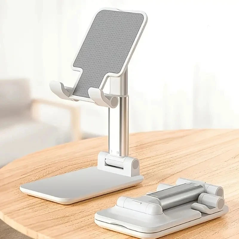 WaveGear Inc. VectorMount™ desk mobile phone holder stand showing a sleek, adjustable design for secure phone support on a workspace.