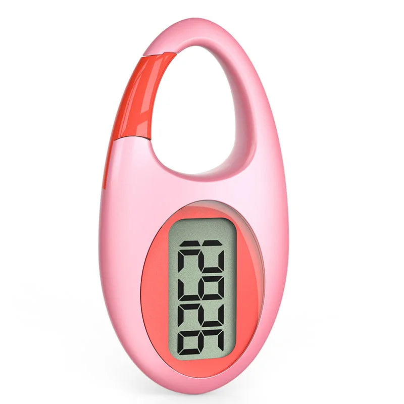 WaveGear Inc. WORKFIT Pedometer simple step tracker counter showing digital display and sleek exercise gear design