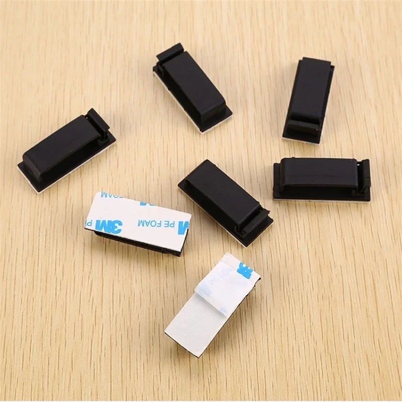 WaveGear Inc. cable organizer wire clip securing and managing cables with a durable plastic clip for neat wiring solutions.