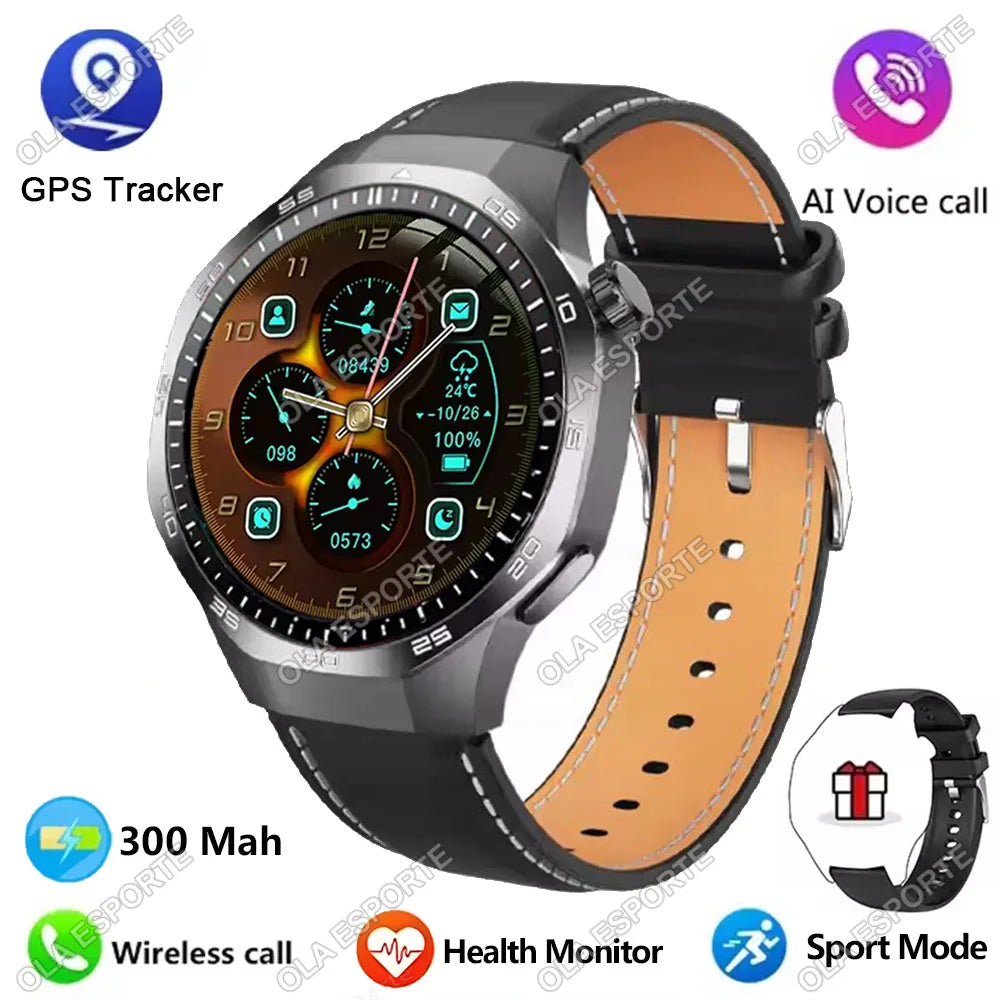 WaveGear Inc. 2026 Watch 5 Pro GPS Tracker smart watch with digital display and fitness tracking features.
