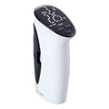 WaveGear Inc. digital hand grip strength trainer exercise gear showing textured grip and digital display for measuring strength.