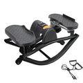 WaveGear Inc. rock stepper exercise machine for fitness workouts, showing the compact, sturdy exercise gear in a home gym setting.