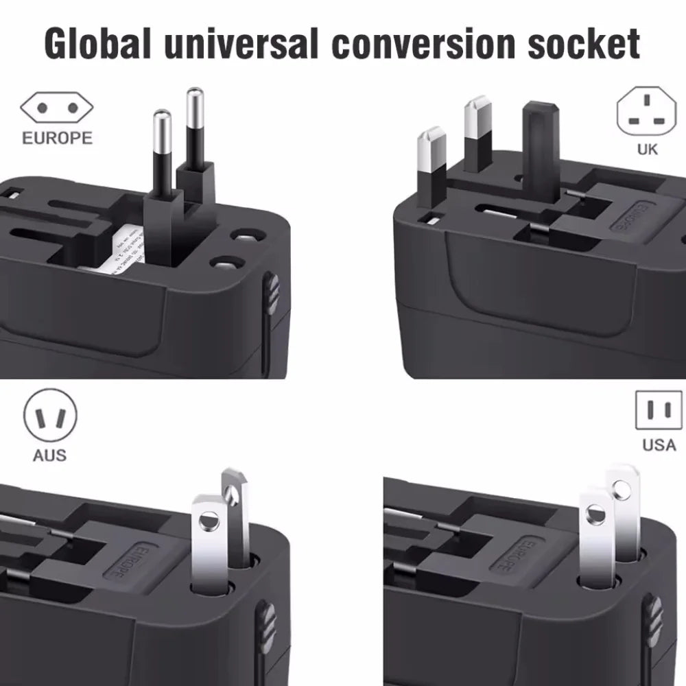 Global Adapter™ – Universal Travel Power Adapter - WaveGear Inc.