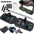 WaveGear Inc. portable push-up board set with multiple grip positions for versatile upper body workout exercise gear