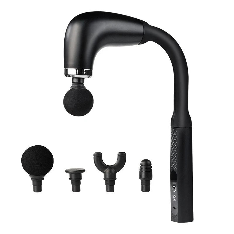 WaveGear Inc. 2026 New Smart Fascia Electric Massager for exercise and muscle relief, showing its sleek design and control panel.
