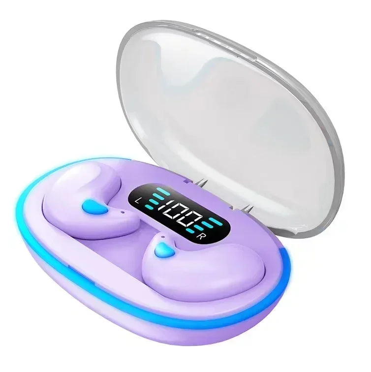 WaveGear Inc. TWS wireless earbuds with noise reduction, compact design, and in-ear fit for premium audio experience.