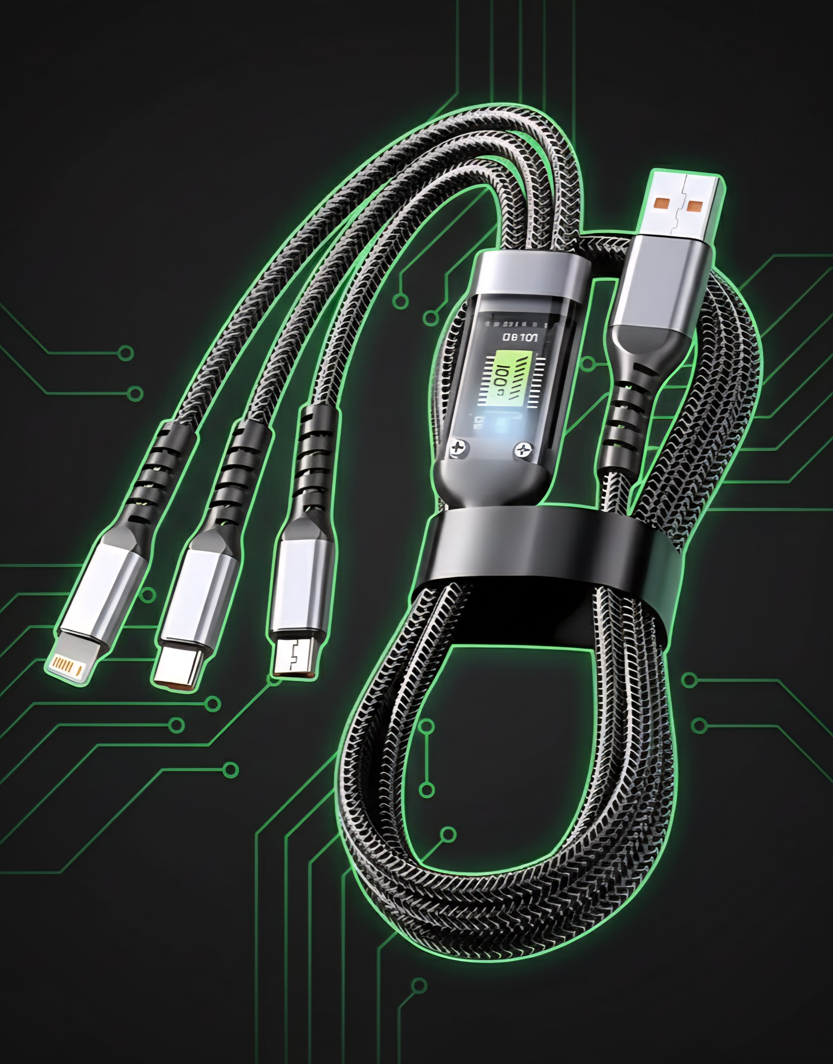 GridLink™ Cable – Multi-Device Emergency Cable - WaveGear Inc.